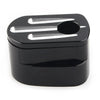 Harley Street Road Glide CNC Cut Billet Aluminum Black Ignition Switch Cover (2014-2023)