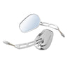 Harley Softail Slim FLSS Deluxe Heritage Fatboy Chrome Rearview Mirrors (2014-2023)