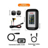 Car Use Wireless TPMS Tire Pressure Monitor APP Dual Screen USB 12V ACC
