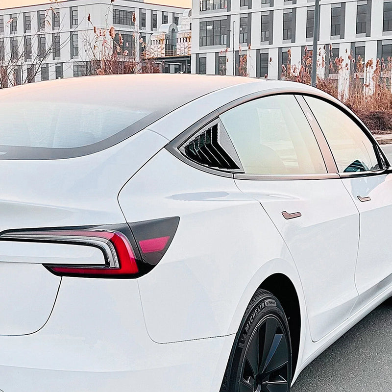 Tesla Model 3 Rear Side Window Louver Cover (2017-2023)