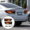 Honda Accord 2018-2022 OLED Tail Lights Assembly (2 x Gray)