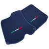 Ferrari Roma (2021-2024) Italian Edition AutoWin Dark Blue Floor Mats