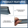 Nissan Altima (2019-2023) Side Vent Visor Black Window Deflectors 1 Set