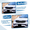 Kia Forte (2014-2016) Black Chrome Silver Tone Upper Bumper Grille
