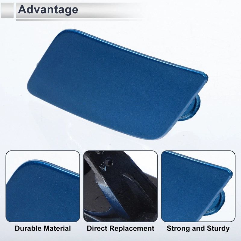 BMW 335i GT Blue Front Left Bumper Headlight Washer Nozzle Cover (2012-2015)