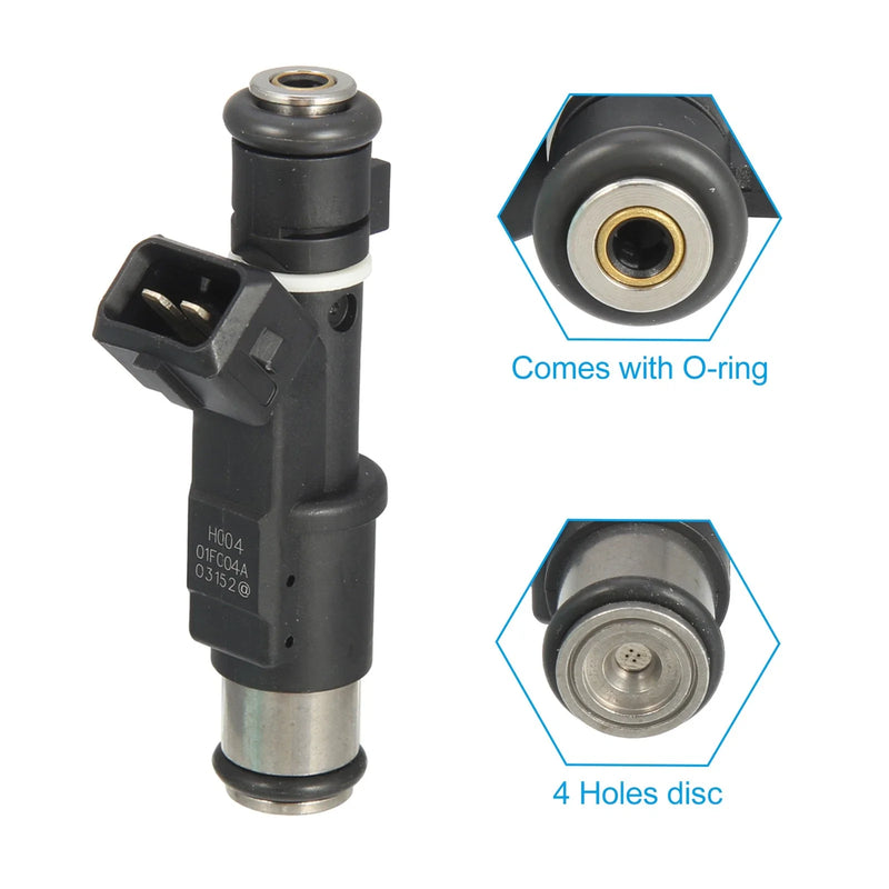 Peugeot 406 2.2L 4 Pcs Petrol Fuel Injector Nozzle (2000-2004)