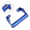 Motorcycle 22mm CNC Blue Phone Holder