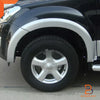 Isuzu D-Max Dual Cab 4x4 6PCS Silver Fender Flares (2012-2016)