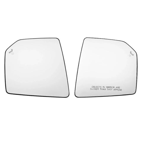 Ford F-150 L & R Side Rearview Mirror Glass Blind Spot (2015-2020)