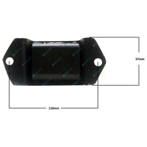 Toyota Landcruiser HDJ78 HDJ79 HZJ78 HZJ79 2 x Rear Bump Stops (1999-2006)