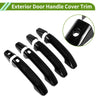 Chevrolet Colorado Black ABS Exterior Door Handle Cover Trim (2023 - 2024)