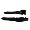 Infiniti Q50 2 x Gloss Black Rear Bumper Lip Splitters (2018-2022)