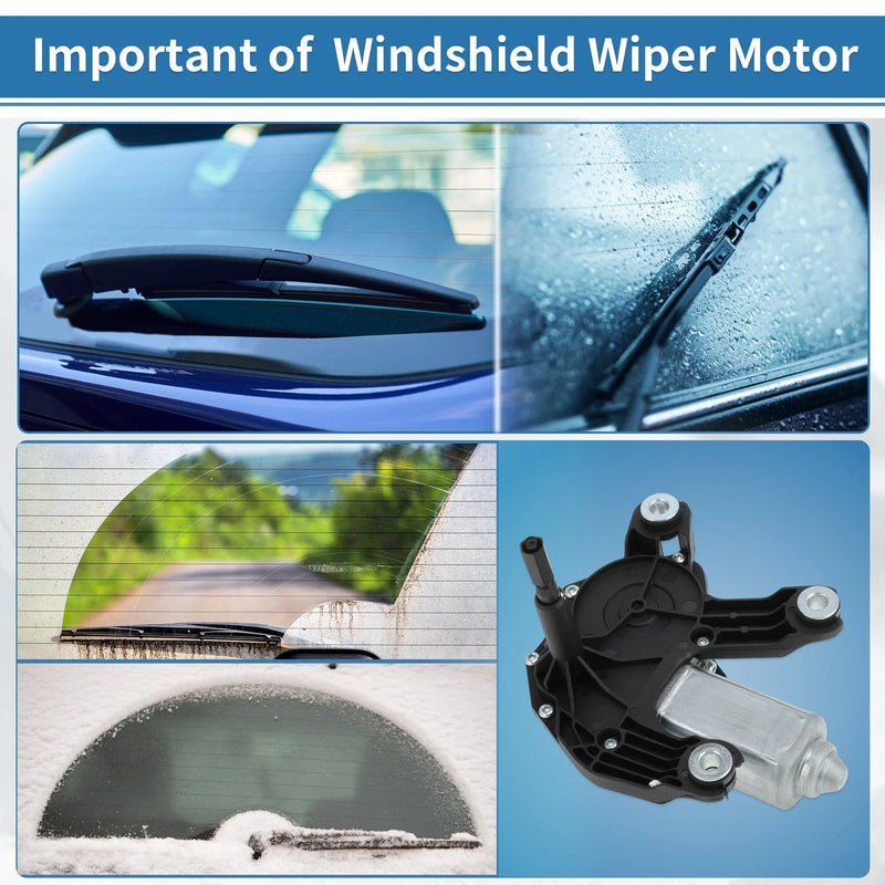 Mini Cooper R50 R56 Countryman Rear Windscreen Wiper Motor (2001-2016)