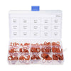 Reliable Seal Between Surfaces O Ring 225pcs Red Silicone