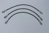 Dodge AT4-114 & AT4-300 Series Braided Brake Hose Set (3 Hoses)