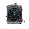 Holden F Series FE FC 2.2L 2.3L 6cyl Aluminum Radiator + Fan (1956-60)