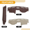 Mercedes C-Class W204 2008-2011 - Brown Dashboard Cover Mat