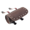 Handlebar Sissy Bar Saddlebag Retro Motorcycle Mini PU Leather Tool Bag