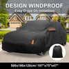 Honda Accord Waterproof Car Cover (210D-PU, Black)
