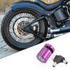 Scooter 1 x Scooter Brake Wheel Anti Thief Security Disk Lock 2 Keys Purple