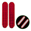 Car Reflective Strips Sticker Trim 2 x Wheel Eyebrow Accessory