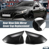 Hyundai Elantra Rearview Mirror Cover Overlay Carbon Fiber (2017-2023)