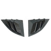 Toyota Supra Rear Quarter Glass Duct Louver Vent Covers (2019-2025)