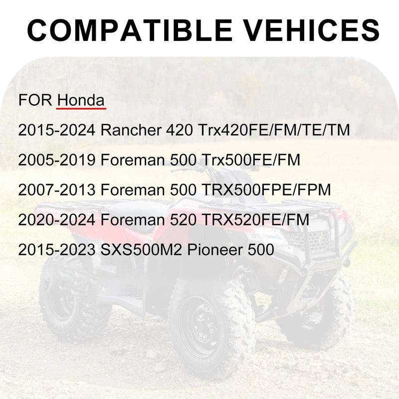 Honda Foreman 500 TRX500FM 2005-19 Air Filter & Oil Filter Kit w/ Cleaner