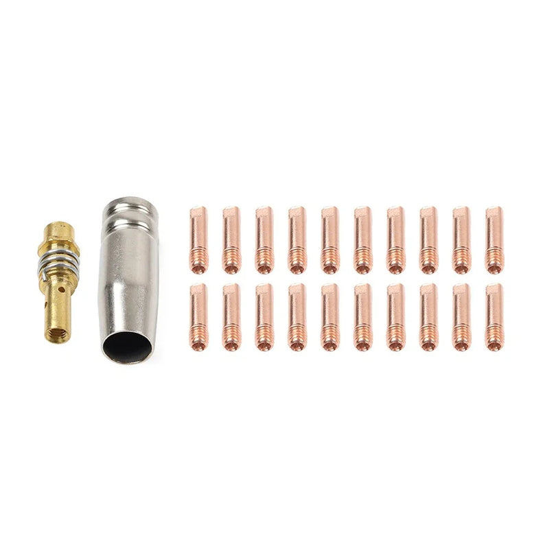 MB 15AK MIG125 MIG135 Welder 22 x Mig Welding Gun Tips 030/035 Kit