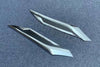 Toyota RAV4 Chrome Front Eyebrow Side Stripe Cover Trim (2019-2023)
