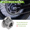 Cars / Motorcycles / Bicycles 4 x Pcs Wheel Axle Nut M8x1.25