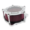 Harley Softail Touring Trike 2018-2023 Chrome Red Air Cleaner Intake Filter