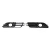 Audi A6 C7 2 x Front Bumper Fog Light Grille Covers (2012-2015)
