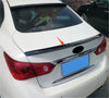Infiniti Q50 Sedan 4DR Glossy Black Rear Spoiler ER Eau Style Wing (2014-2024)