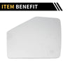 Ford Explorer Left Side Mirror Glass (2006-2010)