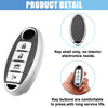 Nissan Cabstar Silicone Smart Key Fob Case Cover (2008-2009)