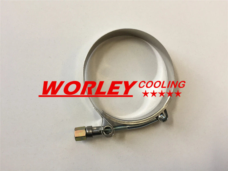 VIC 2 x 2.25" Stainless Steel T-Bolt Hose Clamps (1963-1970)