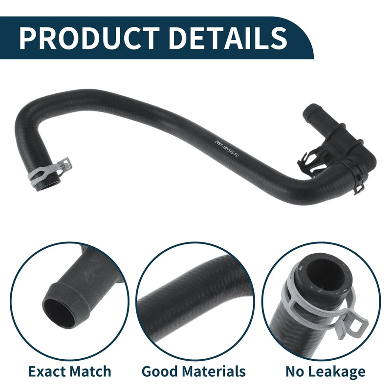 Ford Focus 1.0T (2018) Rubber Coolant Pipe Radiator Hose