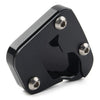 Suzuki Hayabusa (2008-2020) Black Kickstand Sidestand Enlarged Plate Pad