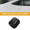 Honda Civic 2022-2025 Gas Tank Flap Carbon Fiber Black Fuel Tank Door Cap