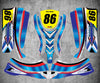 Arrow AX9 Kart Custom KART ART Sticker Kit