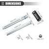 Chevrolet 1 Set Car Door Hinge Bushing Kit