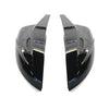 Audi A3 / S3 / RS3 Black Side Mirror Covers w/ Lane Assist (2014-2020)
