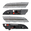 Chrysler Crossfire 4PCS Clear Turn Signal Side Marker Light (2004–2008)