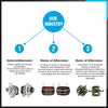 Subaru Impreza Sedan GD 2.0 WRX Turbo AWD 2002-2007 110A Alternator
