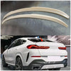 BMW X6 G06 Unpainted ABS Rear Trunk Spoiler Wing (2020-2023)