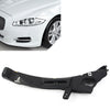 Jaguar XJ Plastic Black Front Bumper Mount Bracket (2010-2019)