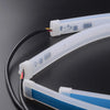 Car () 2 x Blue 45cm Flexible LED Strip Daytime Running Lights
