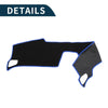 Honda Accord CY2 2024 Black Blue Dashboard Cover Mat