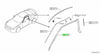 Nissan R35 GT-R 2 x Door Window Weather Strips Seals Moldings Left Right Set (2007–2023)